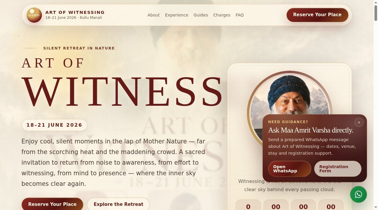 Art of Witnessing public interface